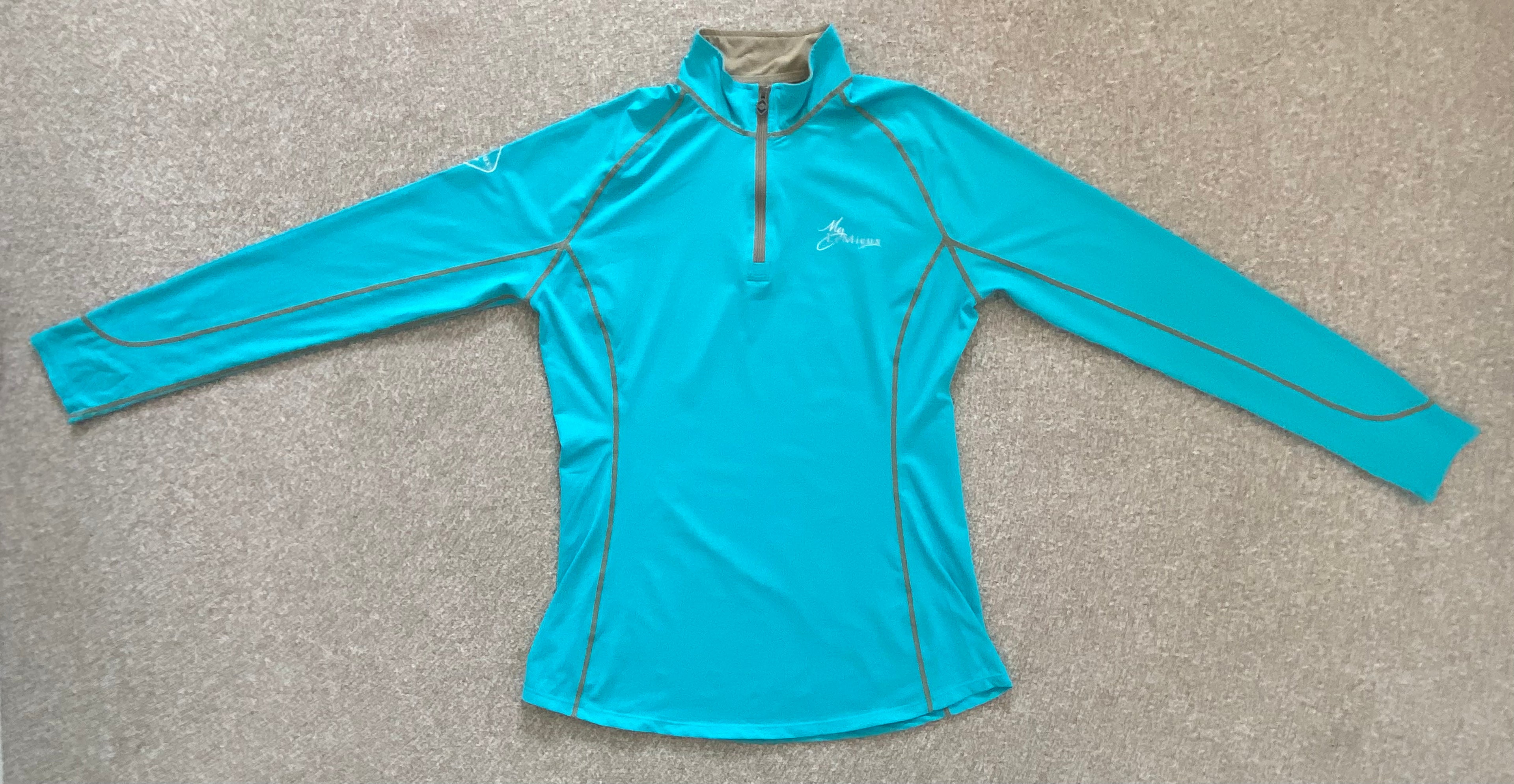 LeMieux My LeMieux Turquoise 1/4 Zip Base Layer | Women’s Medium