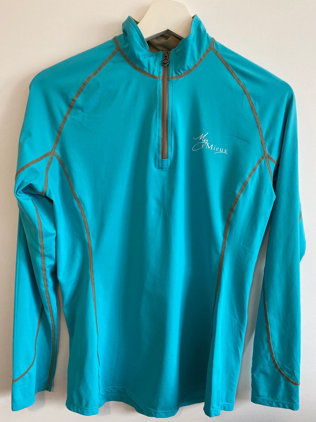 LeMieux My LeMieux Turquoise 1/4 Zip Base Layer | Women’s Medium