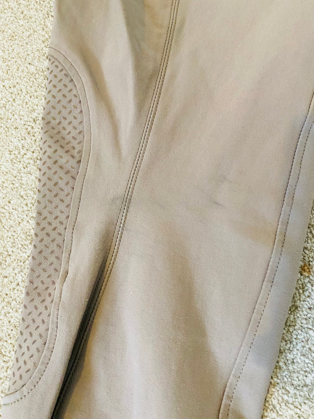 Pikeur Knee Grip Riding Breeches Beige/Taupe EU 46 GB 32