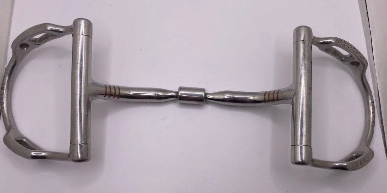 Myler Toklat Fixed Cheek Horse Bit 5.5” Stainless Steel Barrel Mouthpiece