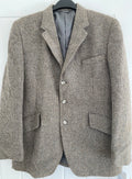 Caldene Tweed Jacket 40” Chest Brown Check Country Riding Jacket Made in England
