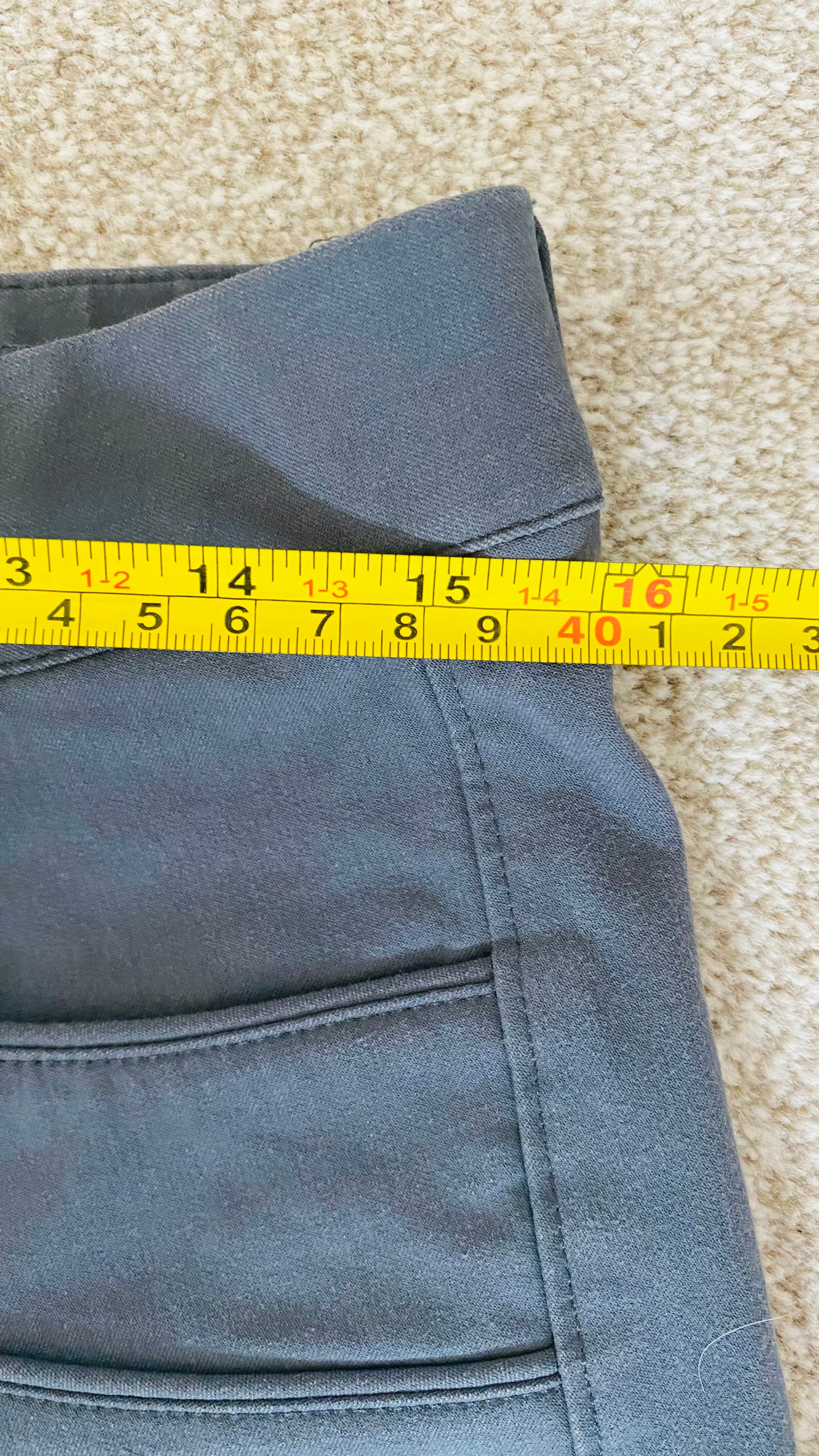 Ariat Olympia Pro Series Riding Breeches Grey UK 34R EUR 44R
