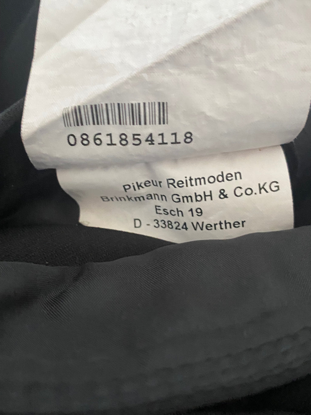 Pikeur Sarissa Ladies Competition Show Jacket Size 38 UK 10 Black