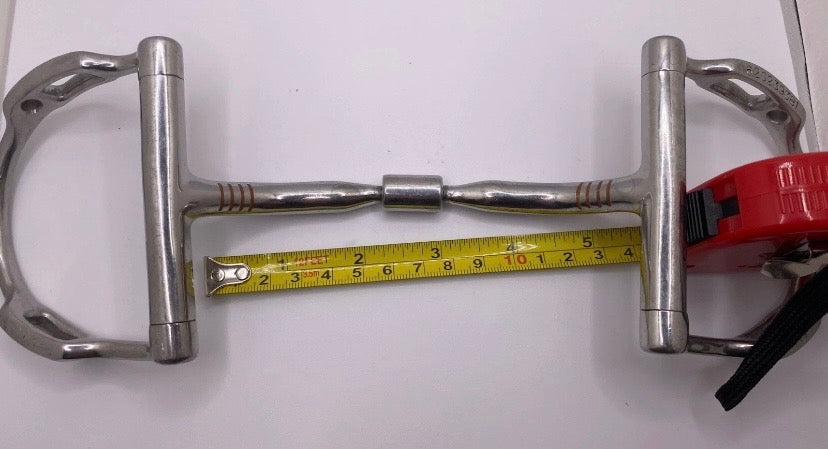 Myler Toklat Fixed Cheek Horse Bit 5.5” Stainless Steel Barrel Mouthpiece
