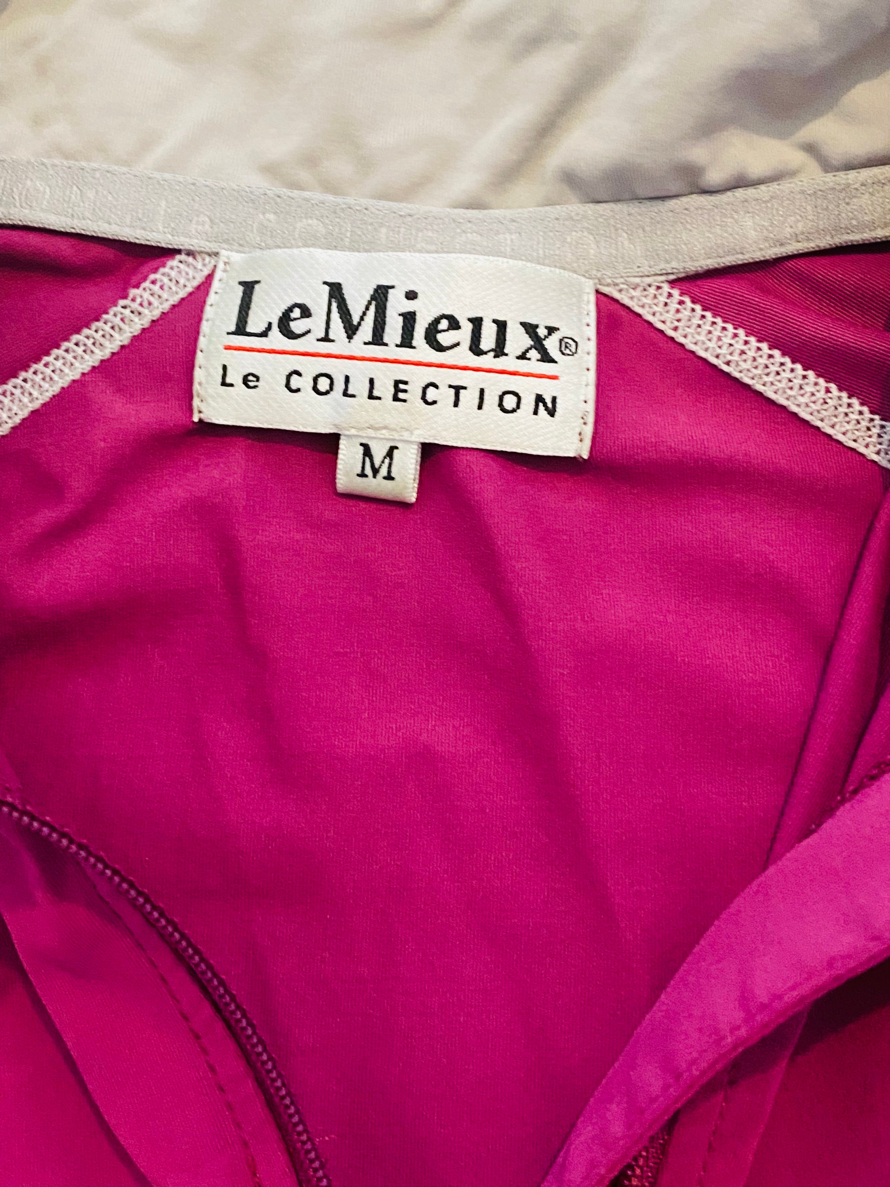 LeMieux Ladies Pink Long Sleeve Base Layer Top UK Medium