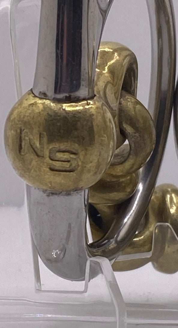 Neue Schule NS Universal Beval Bit 5.5” (140mm) Double Jointed Lozenge Horse Bit