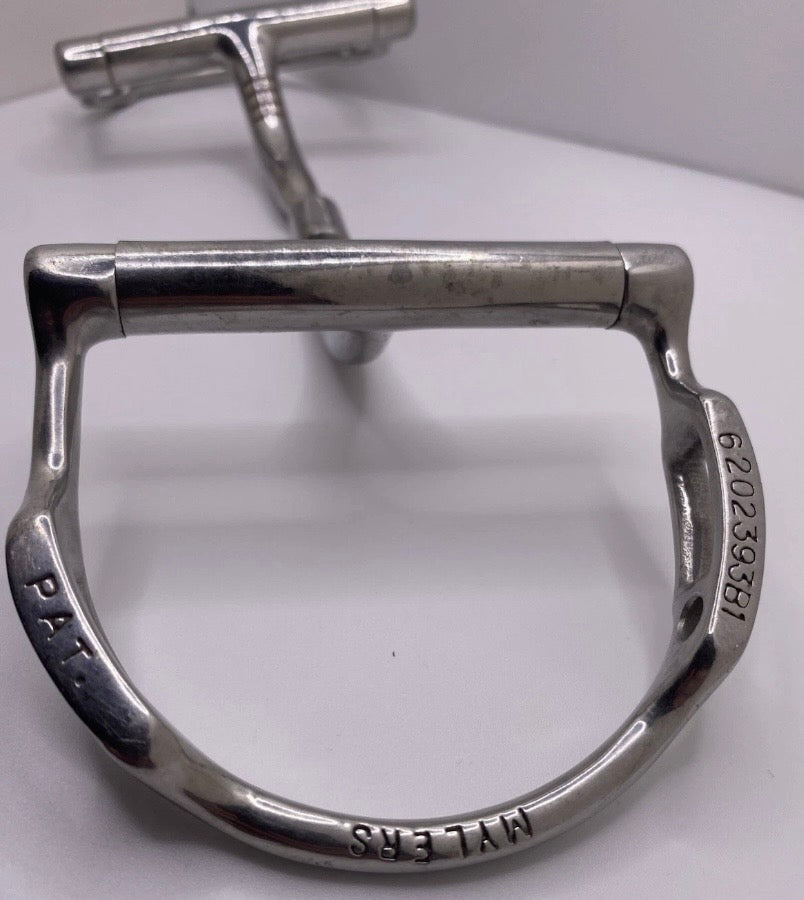 Myler Toklat Fixed Cheek Horse Bit 5.5” Stainless Steel Barrel Mouthpiece
