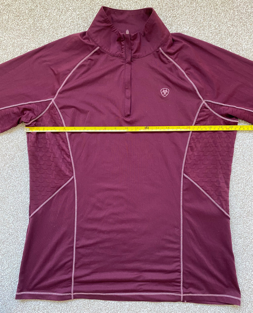 AriatTEK Heat Series Pink 1/4 Zip Riding Base Layer Women’s XL