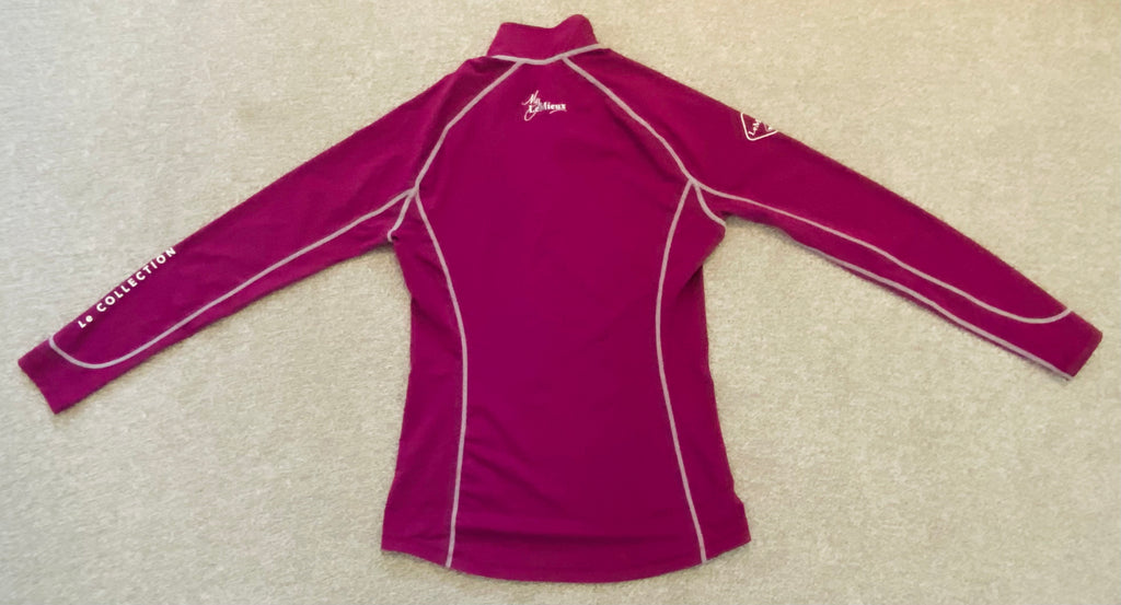 LeMieux Ladies Pink Long Sleeve Base Layer Top UK Medium