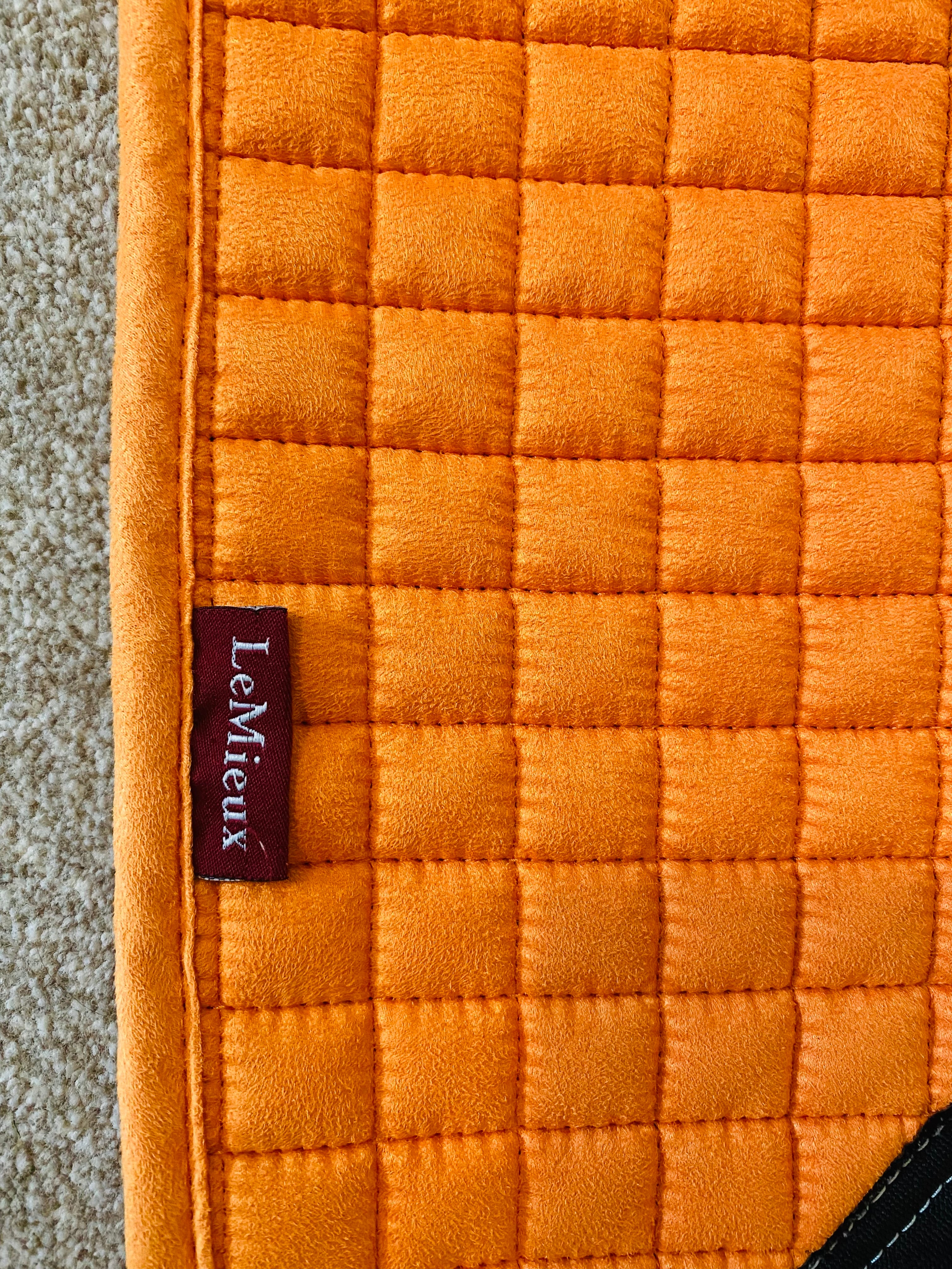 LeMieux ProSport Dressage Saddle Pad Orange Large (L DR)