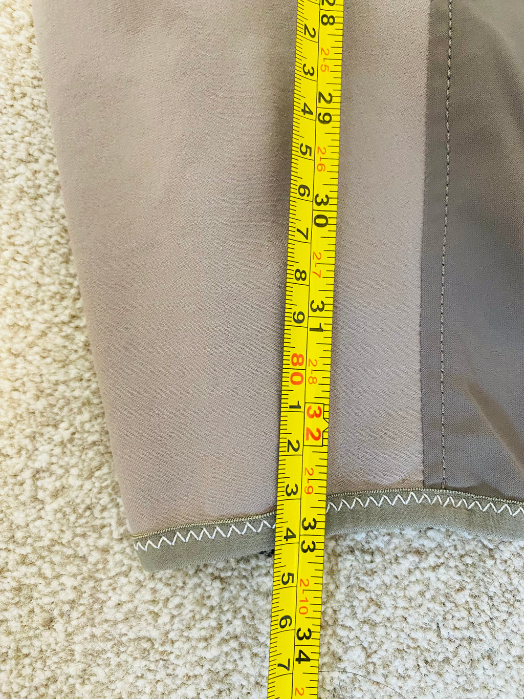 Pikeur Knee Grip Riding Breeches Beige/Taupe EU 46 GB 32