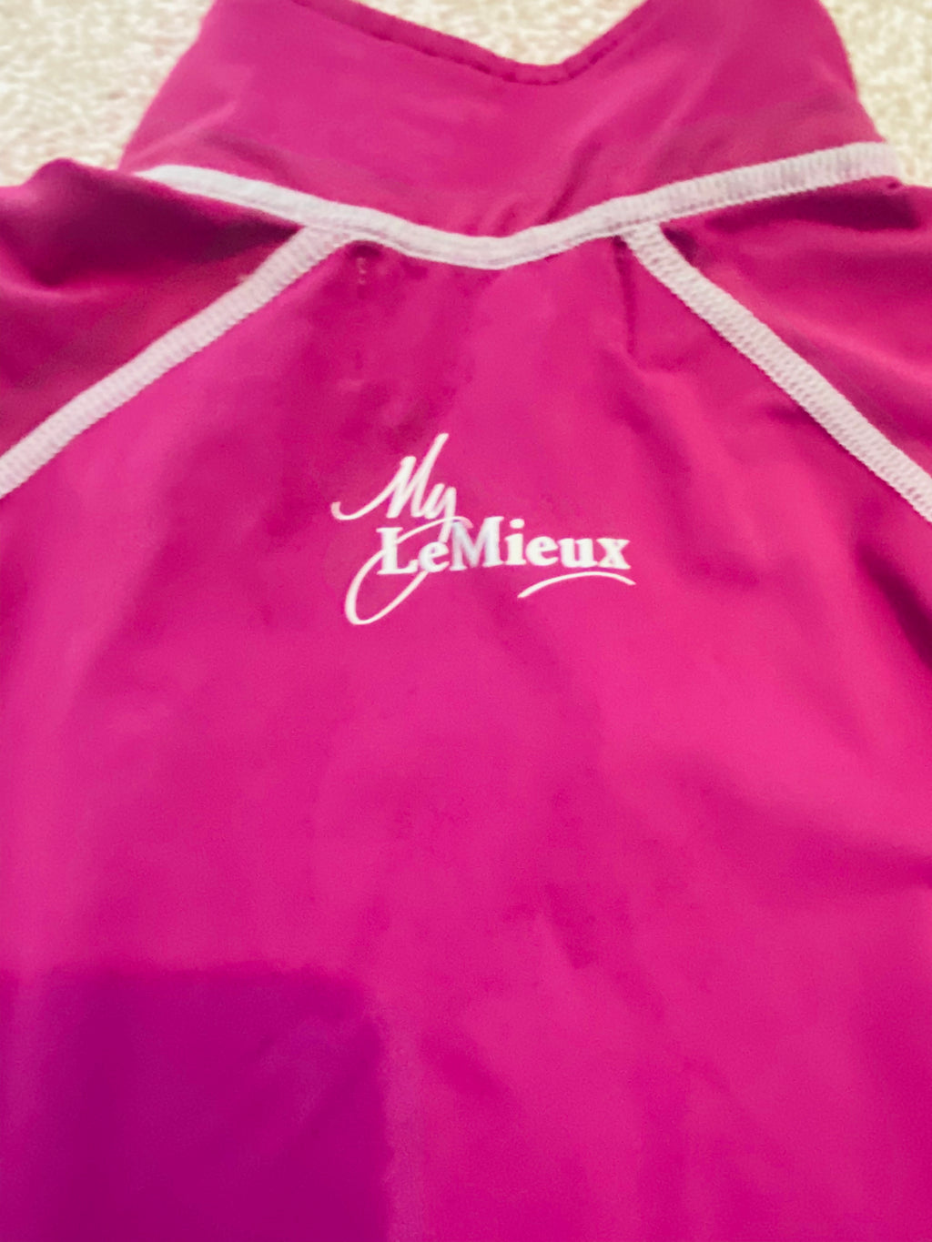 LeMieux Ladies Pink Long Sleeve Base Layer Top UK Medium