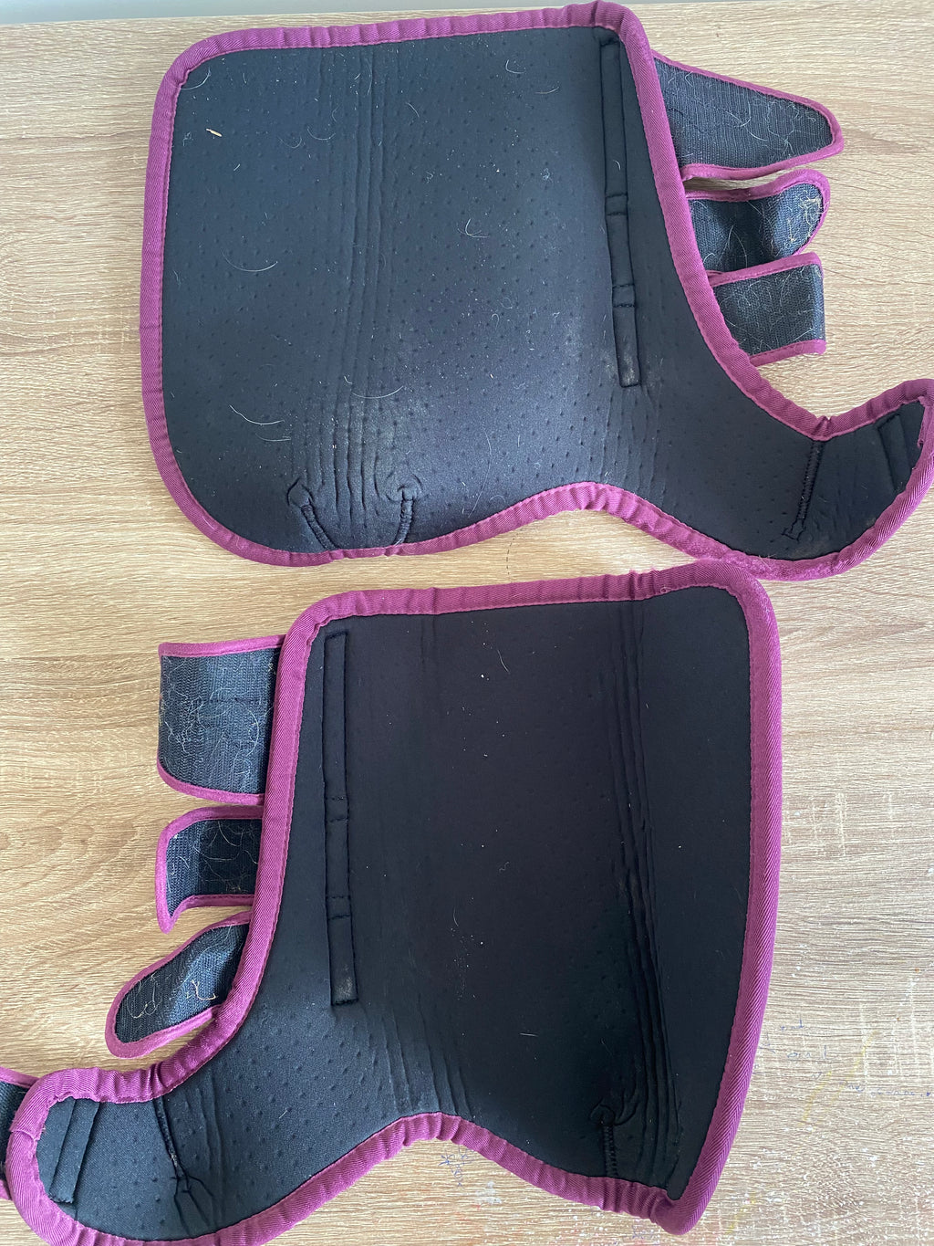 LeMieux ProSport Brushing Boots XL – Mulberry/Burgundy