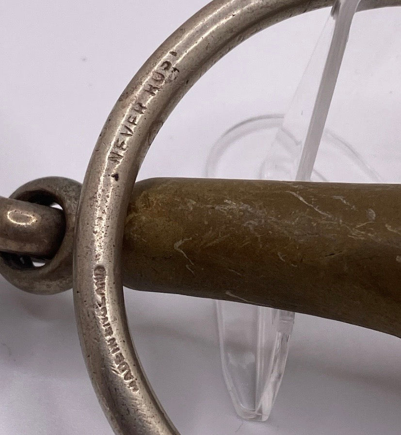 Vintage Rofin Rugby Pelham Horse Bit 5.5” Copper Mouthpiece Made in West Germany