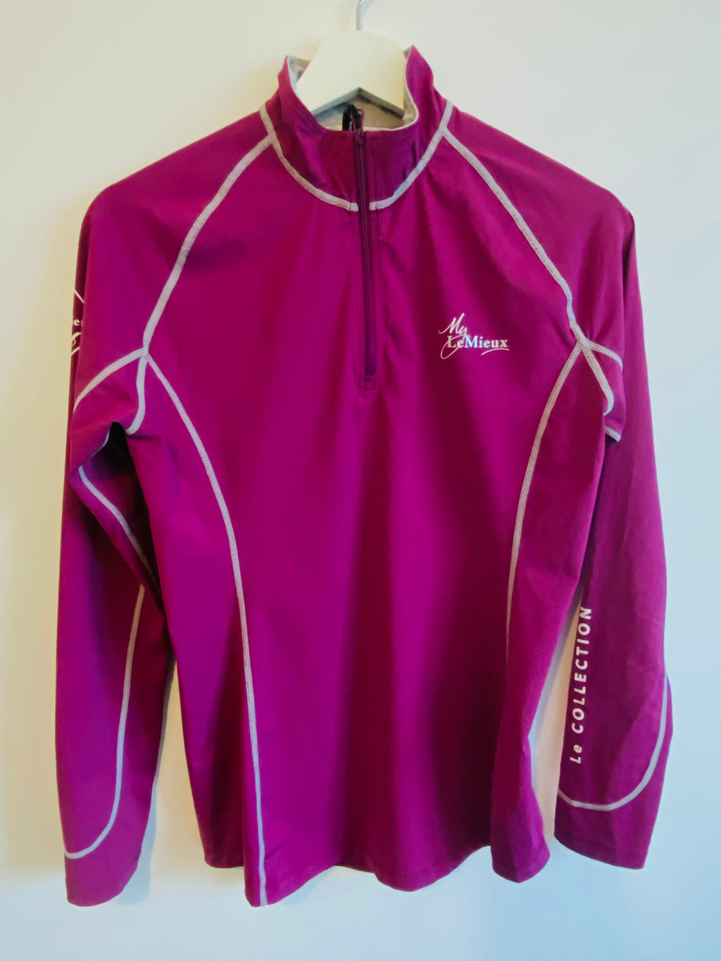LeMieux Ladies Pink Long Sleeve Base Layer Top UK Medium