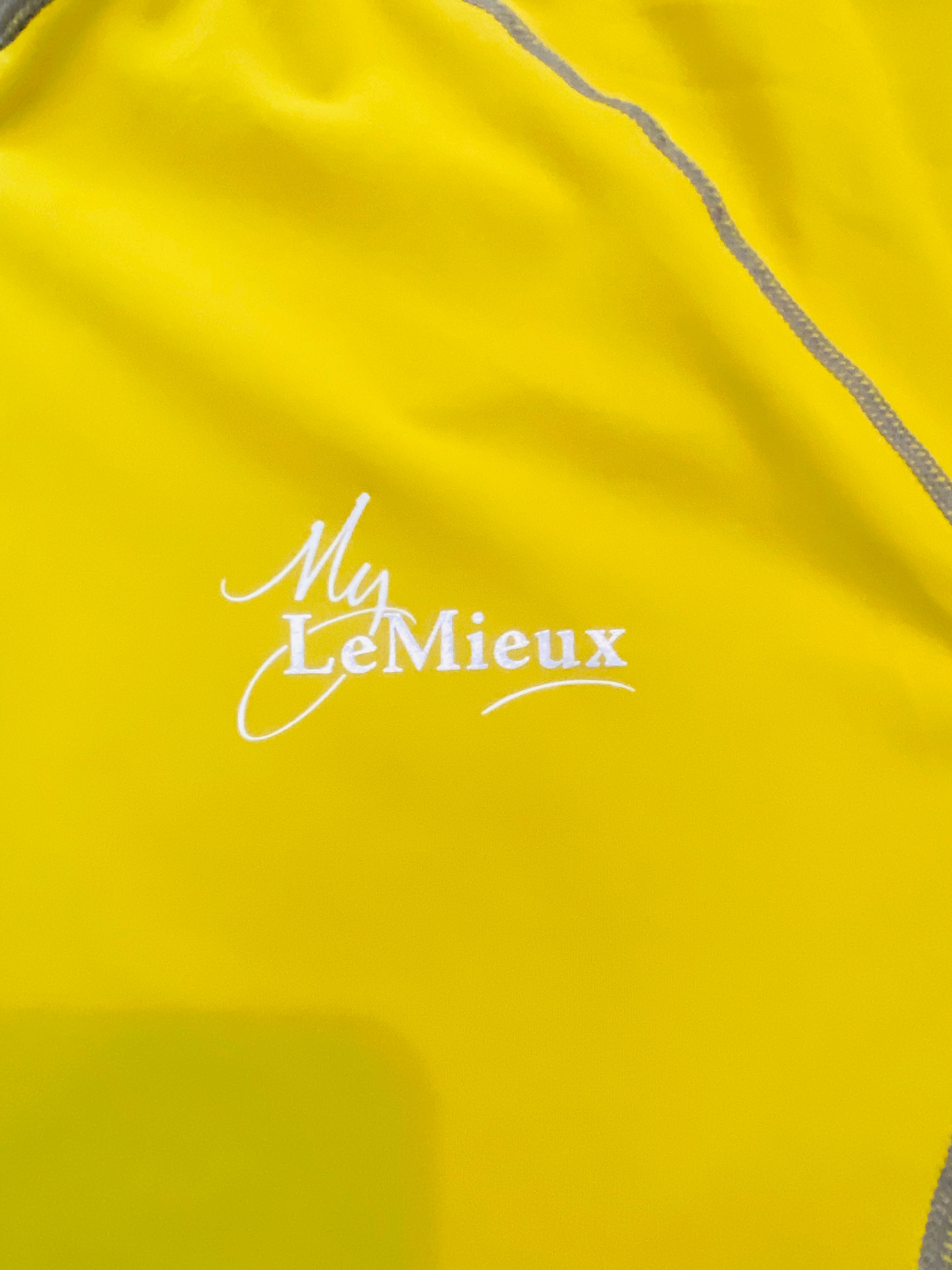 LeMieux My LeMieux Base Layer XL Yellow Technical Riding Top