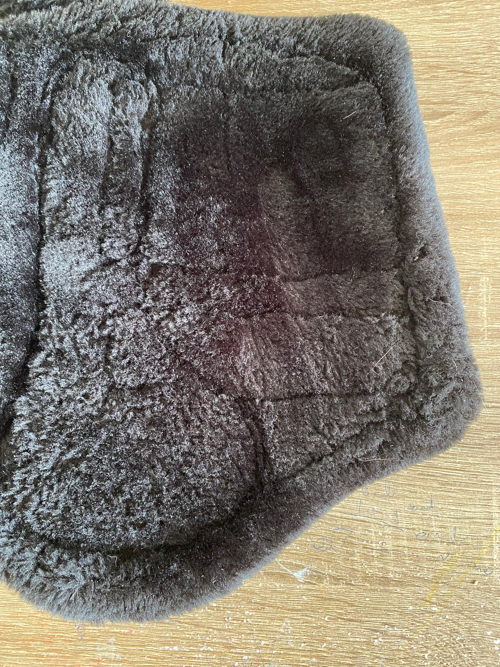 LeMieux Plum Faux Fur Hind Boots Large (L) Pair