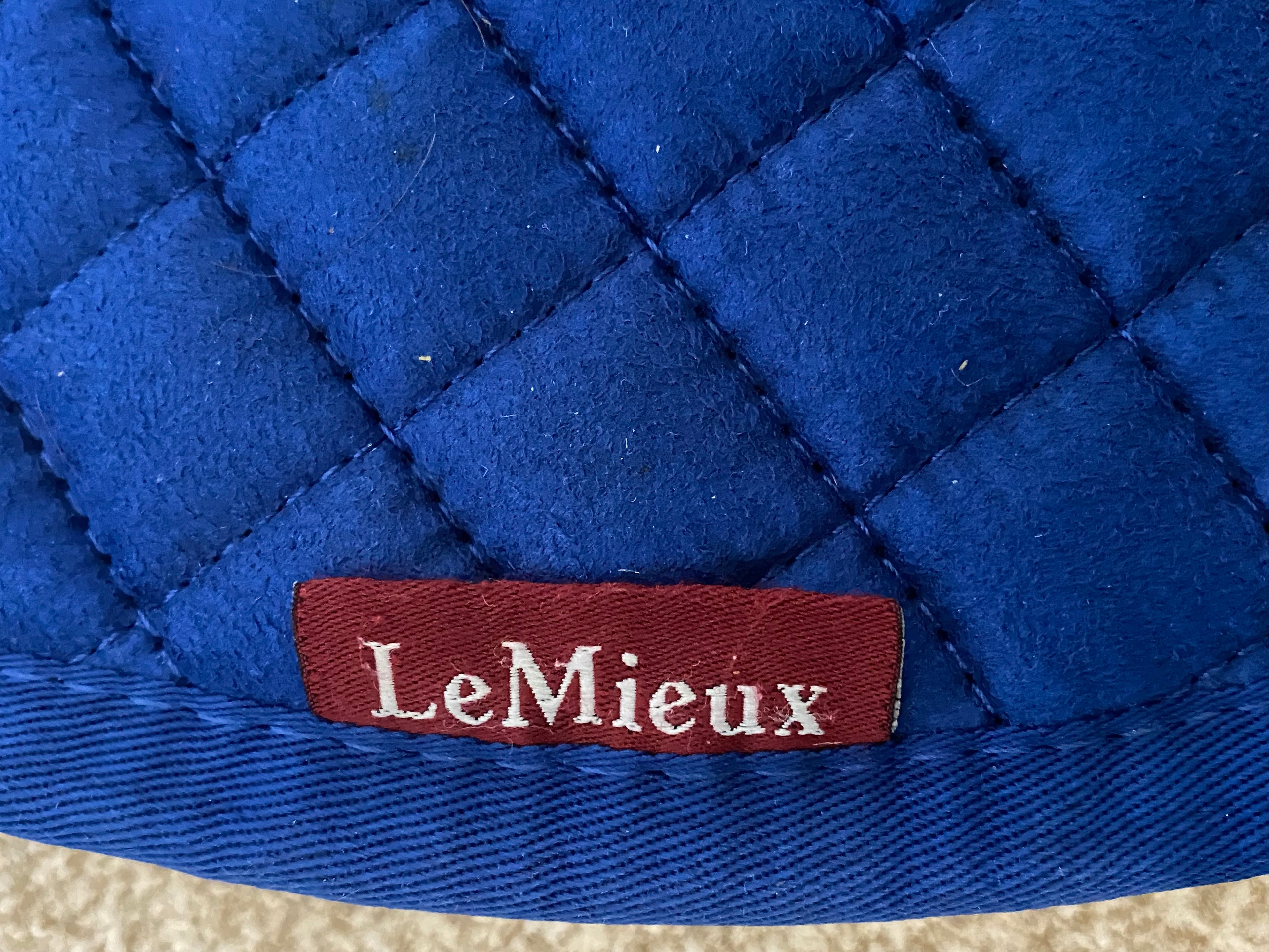 LeMieux ProSport CC Saddle Pad Large Blue