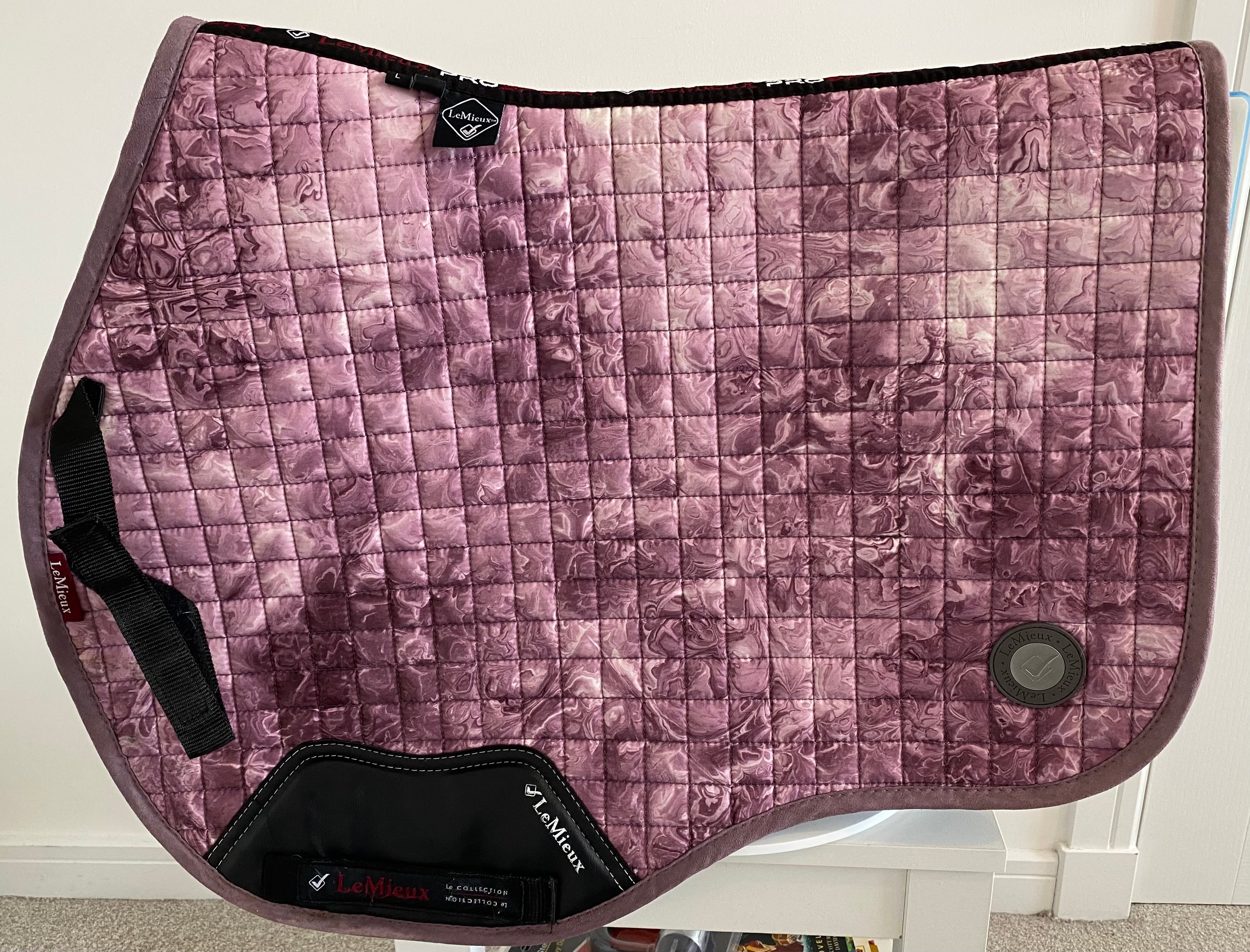 LeMieux ProSport GP Saddle Pad Large – Marble Plum