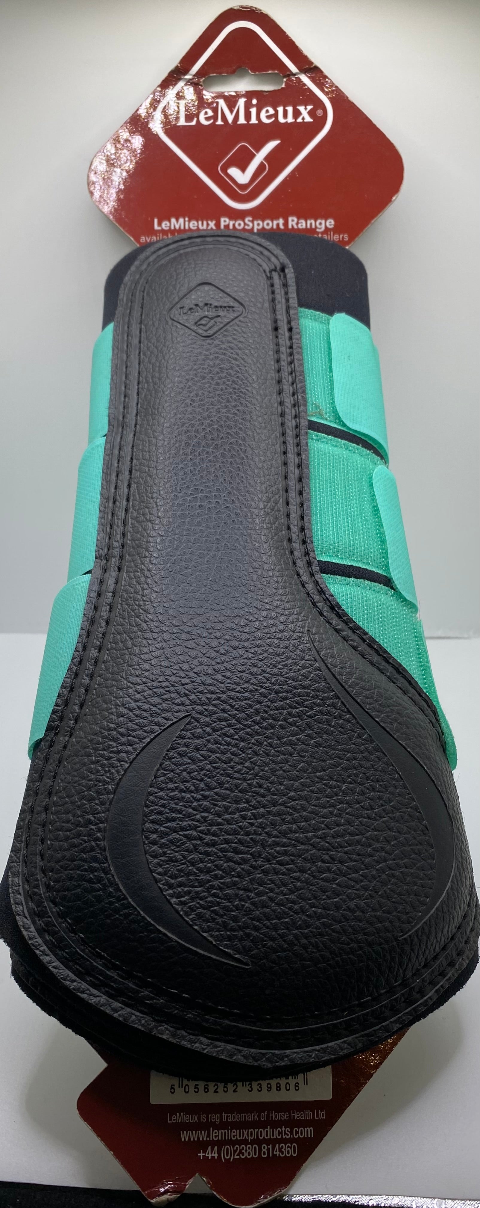 LeMieux ProSport Brushing Boots XL Turquoise & Black