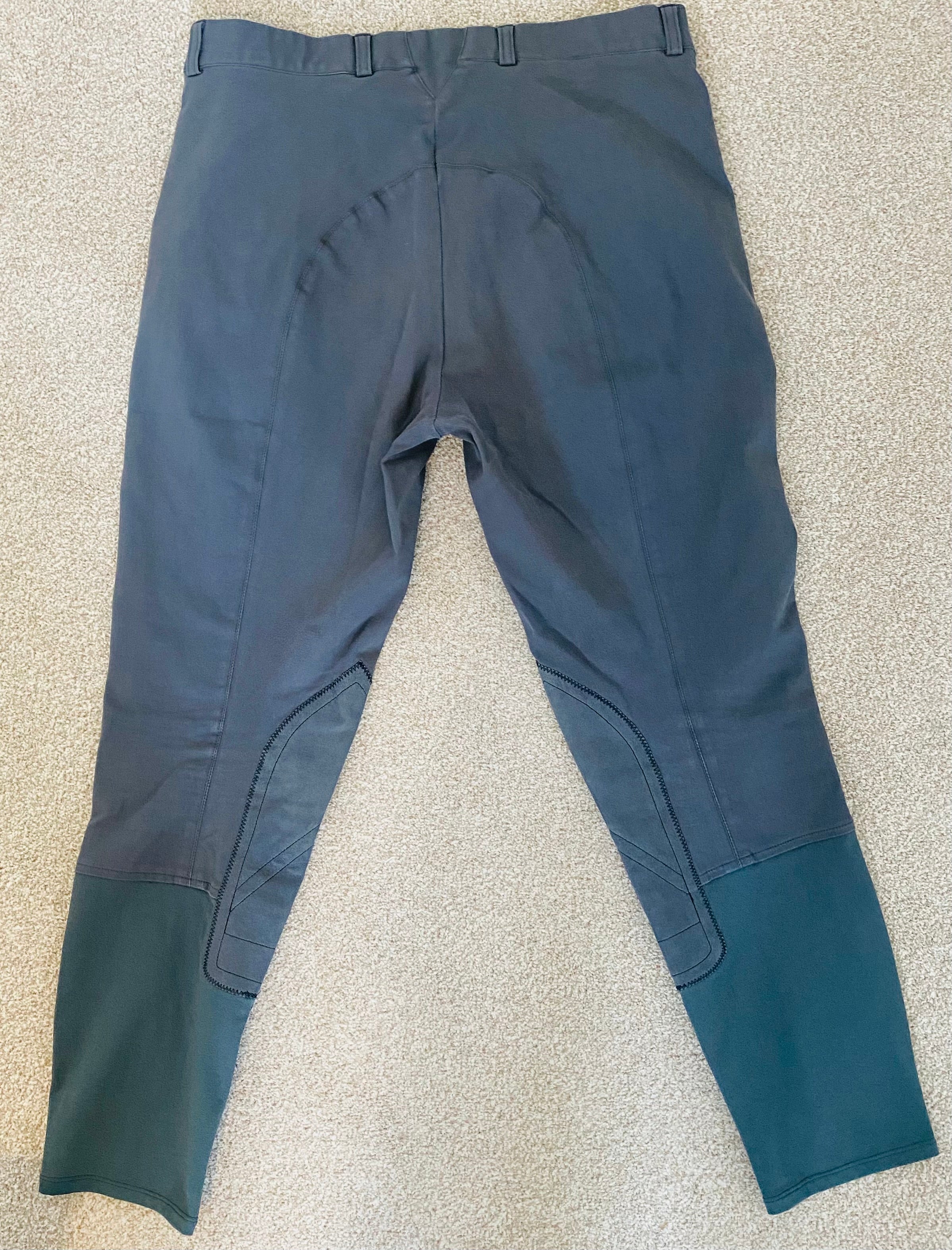 Ariat Olympia Pro Series Riding Breeches Grey UK 34R EUR 44R