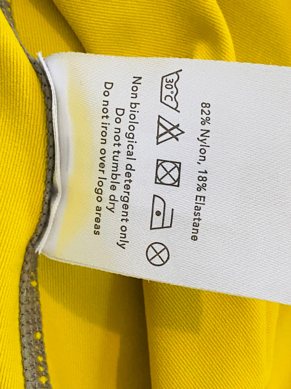 LeMieux My LeMieux Base Layer XL Yellow Technical Riding Top