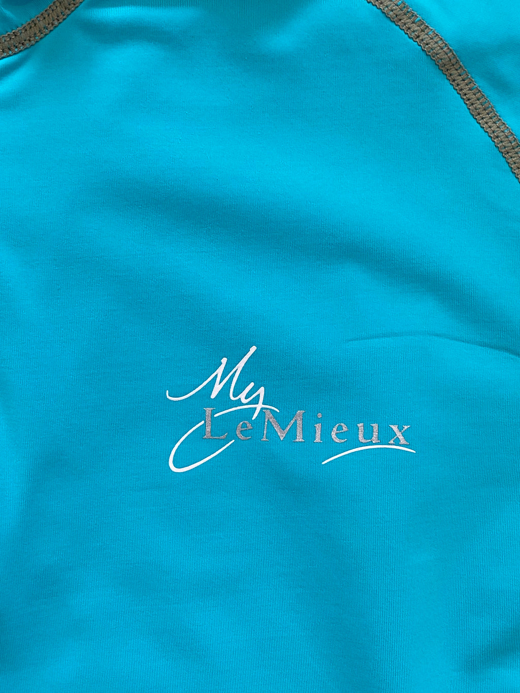 LeMieux My LeMieux Turquoise 1/4 Zip Base Layer | Women’s Medium