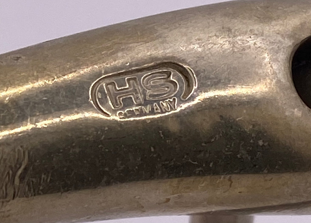 Herm Sprenger HS Germany Loose Ring Snaffle Bit Curved Mouth Used
