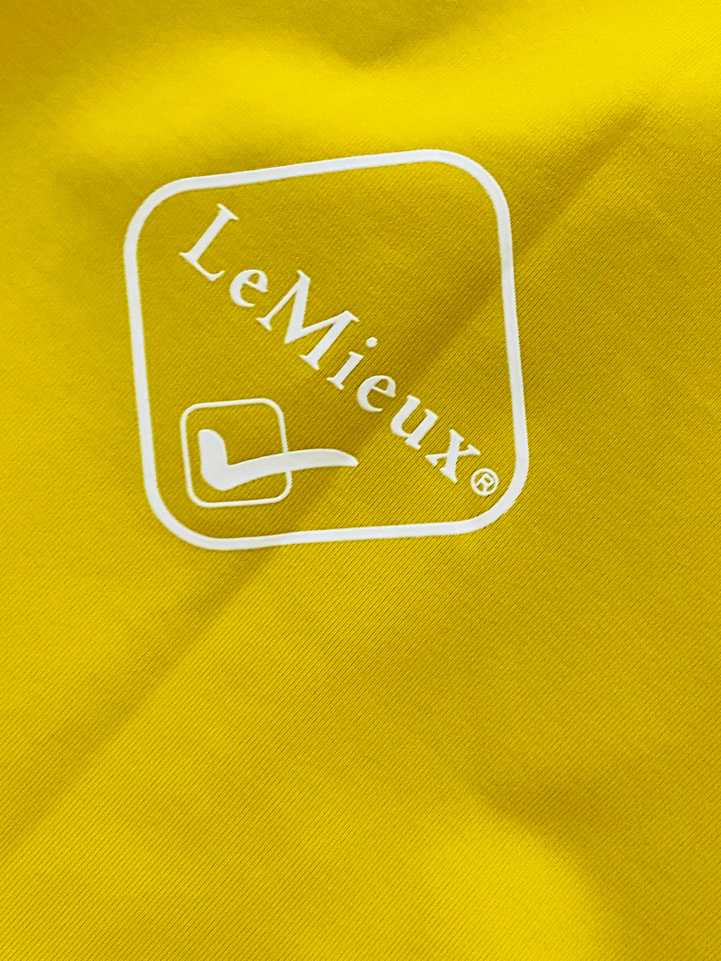 LeMieux My LeMieux Base Layer XL Yellow Technical Riding Top