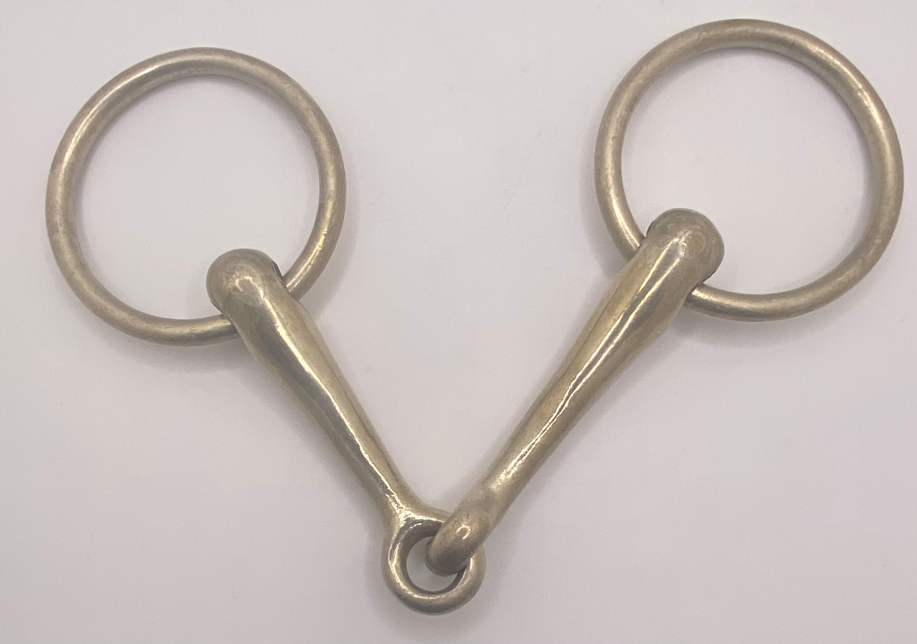 Herm Sprenger HS Germany Loose Ring Snaffle Bit Curved Mouth Used