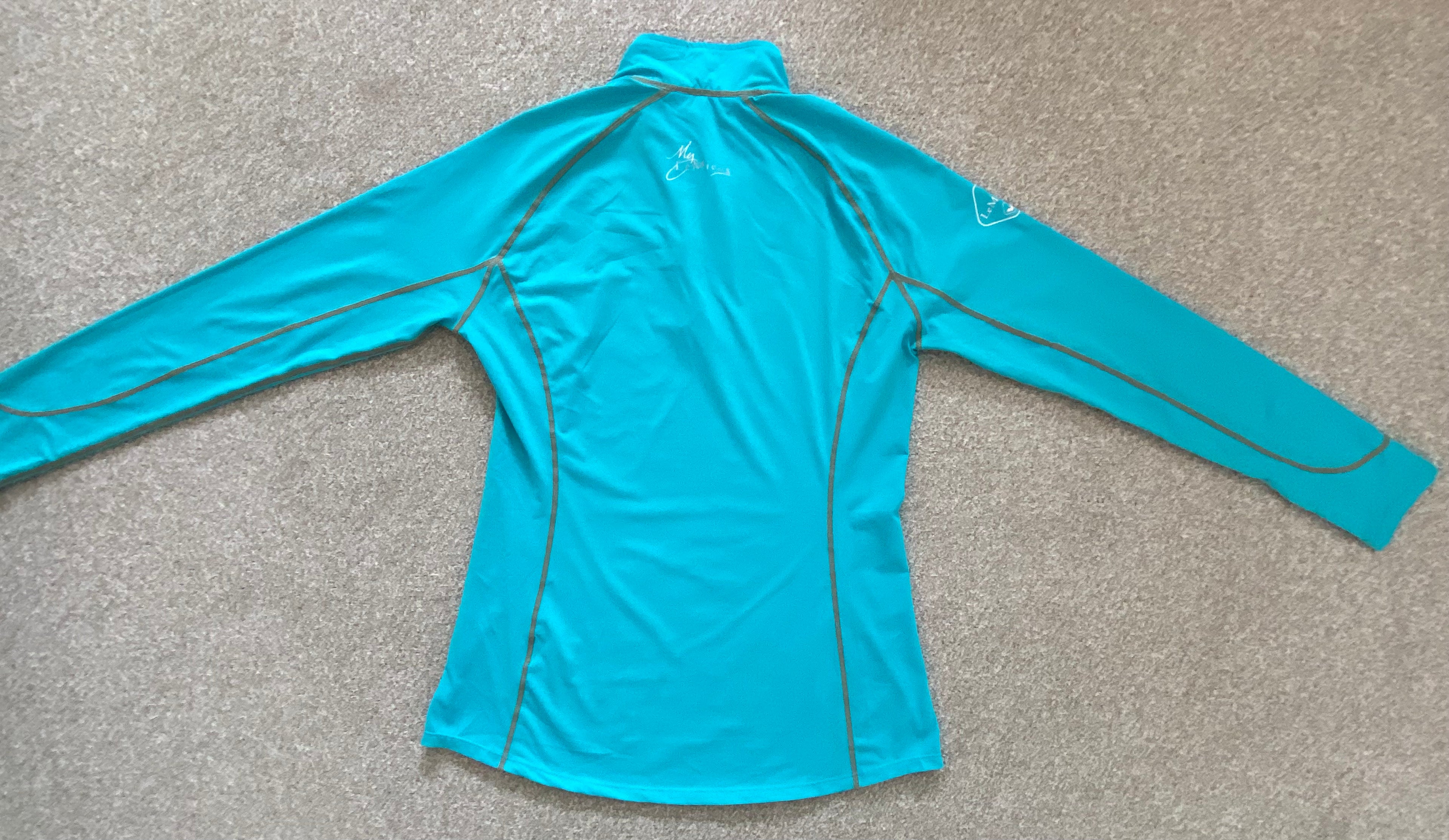 LeMieux My LeMieux Turquoise 1/4 Zip Base Layer | Women’s Medium