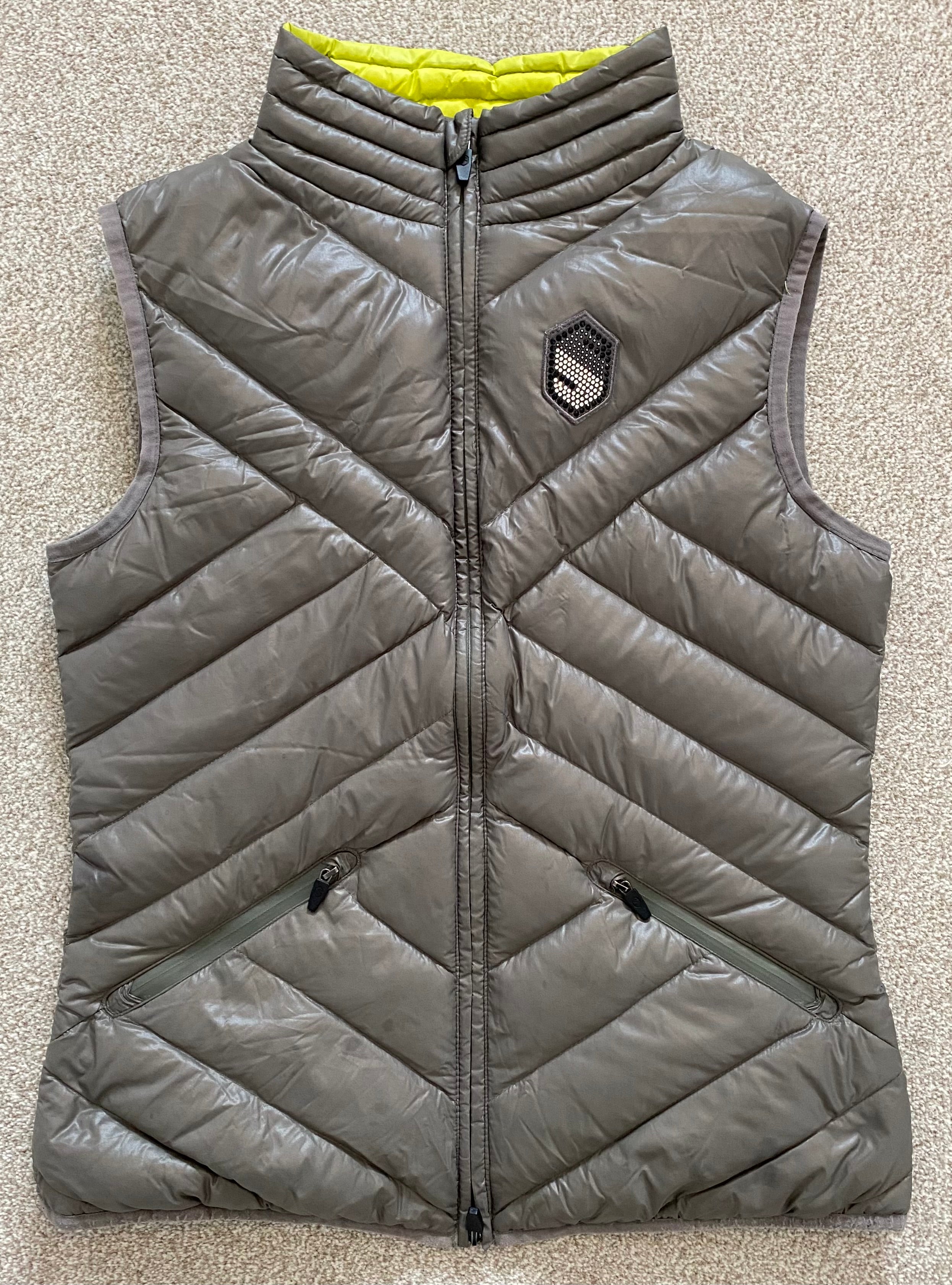 Samshield Limited Edition Down Gilet Women’s Large Grey Lime