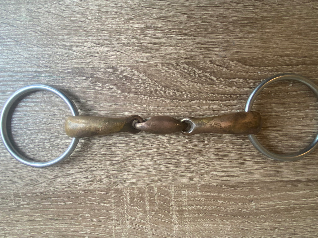 Mixed Horse Bit Bundle x6 Snaffle Pelham Copper Roller Used