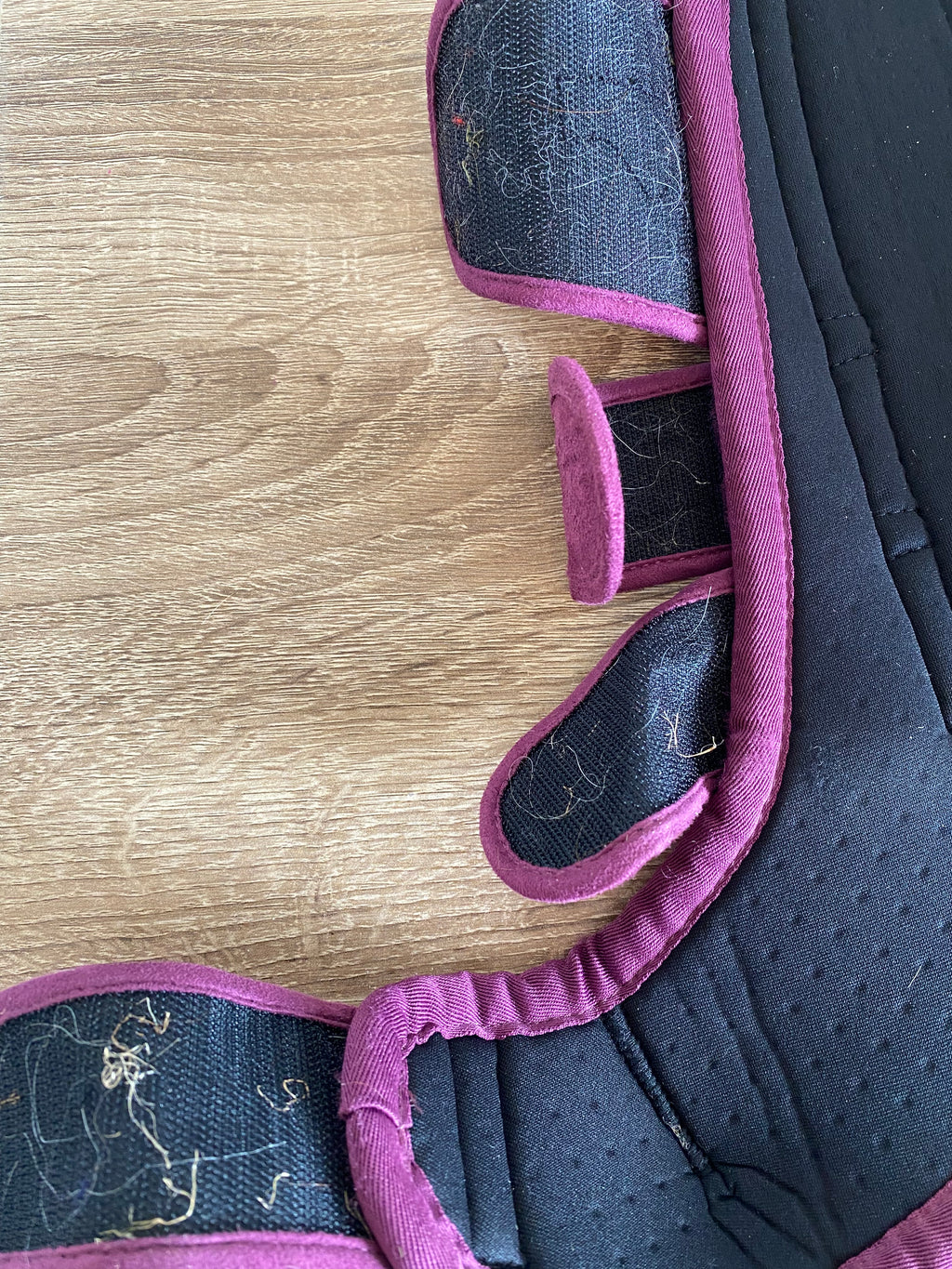 LeMieux ProSport Brushing Boots XL – Mulberry/Burgundy