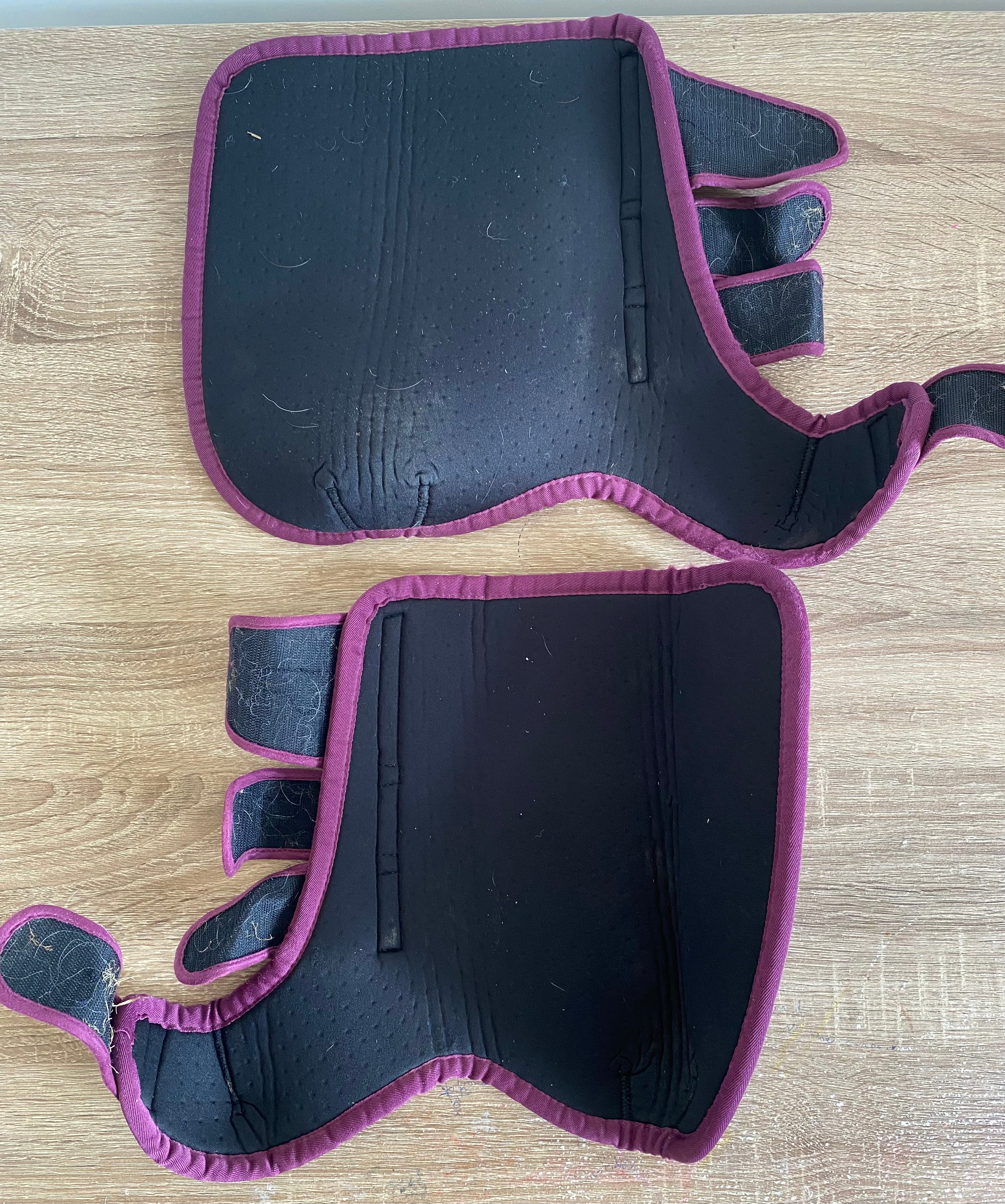 LeMieux ProSport Brushing Boots XL – Mulberry/Burgundy