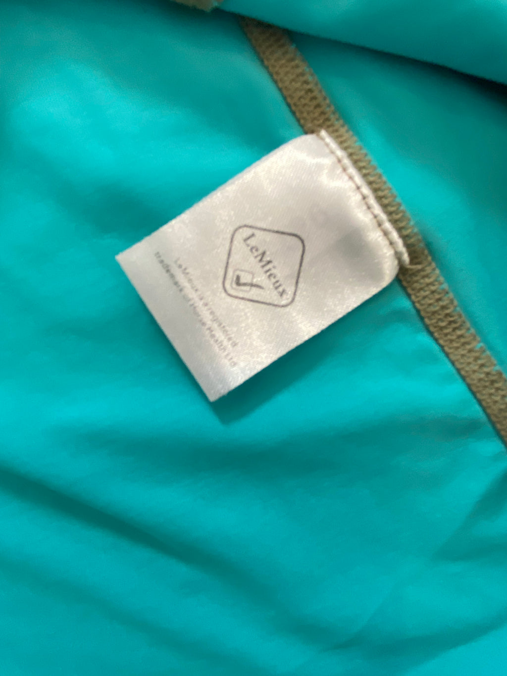 LeMieux My LeMieux Turquoise 1/4 Zip Base Layer | Women’s Medium