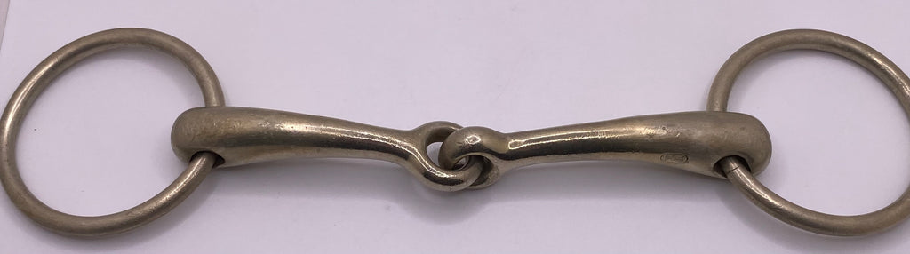 Herm Sprenger HS Germany Loose Ring Snaffle Bit Curved Mouth Used