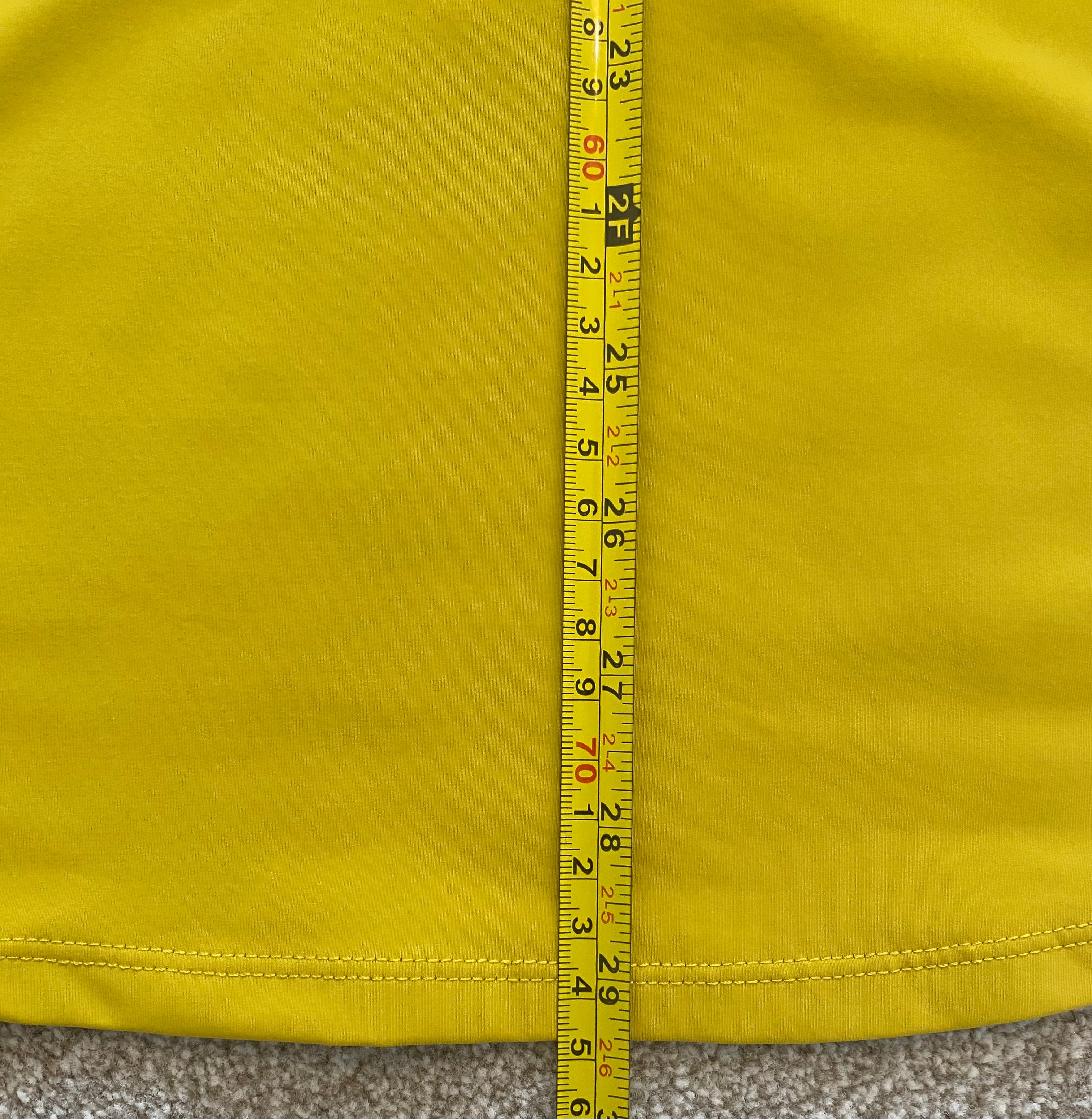 LeMieux My LeMieux Base Layer XL Yellow Technical Riding Top