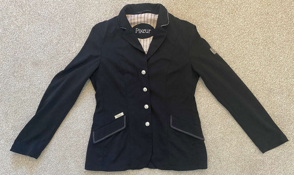 Pikeur Sarissa Ladies Competition Show Jacket Size 38 UK 10 Black