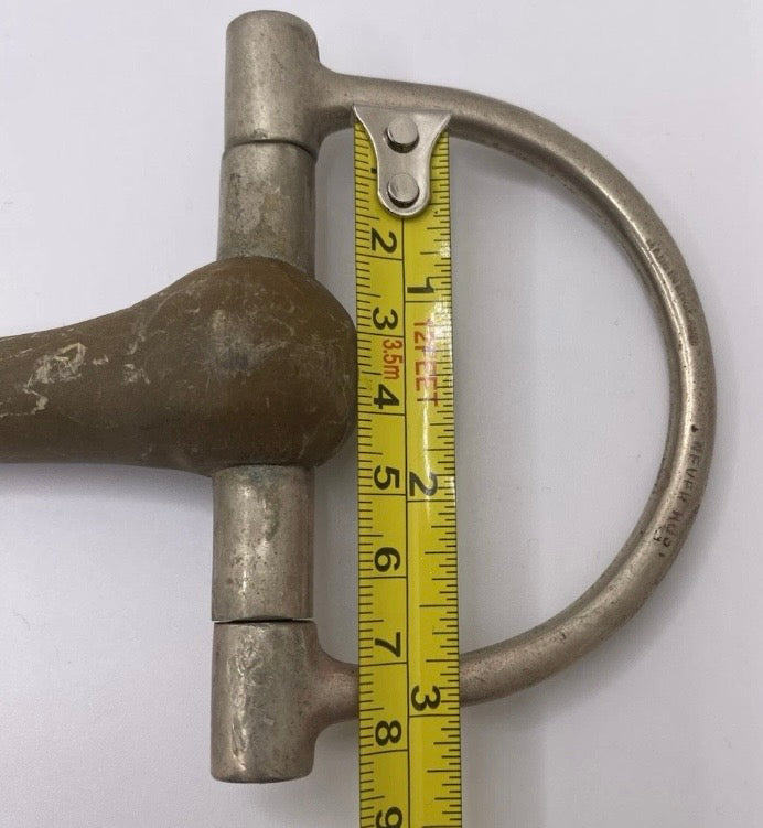 Vintage Rofin Rugby Pelham Horse Bit 5.5” Copper Mouthpiece Made in West Germany
