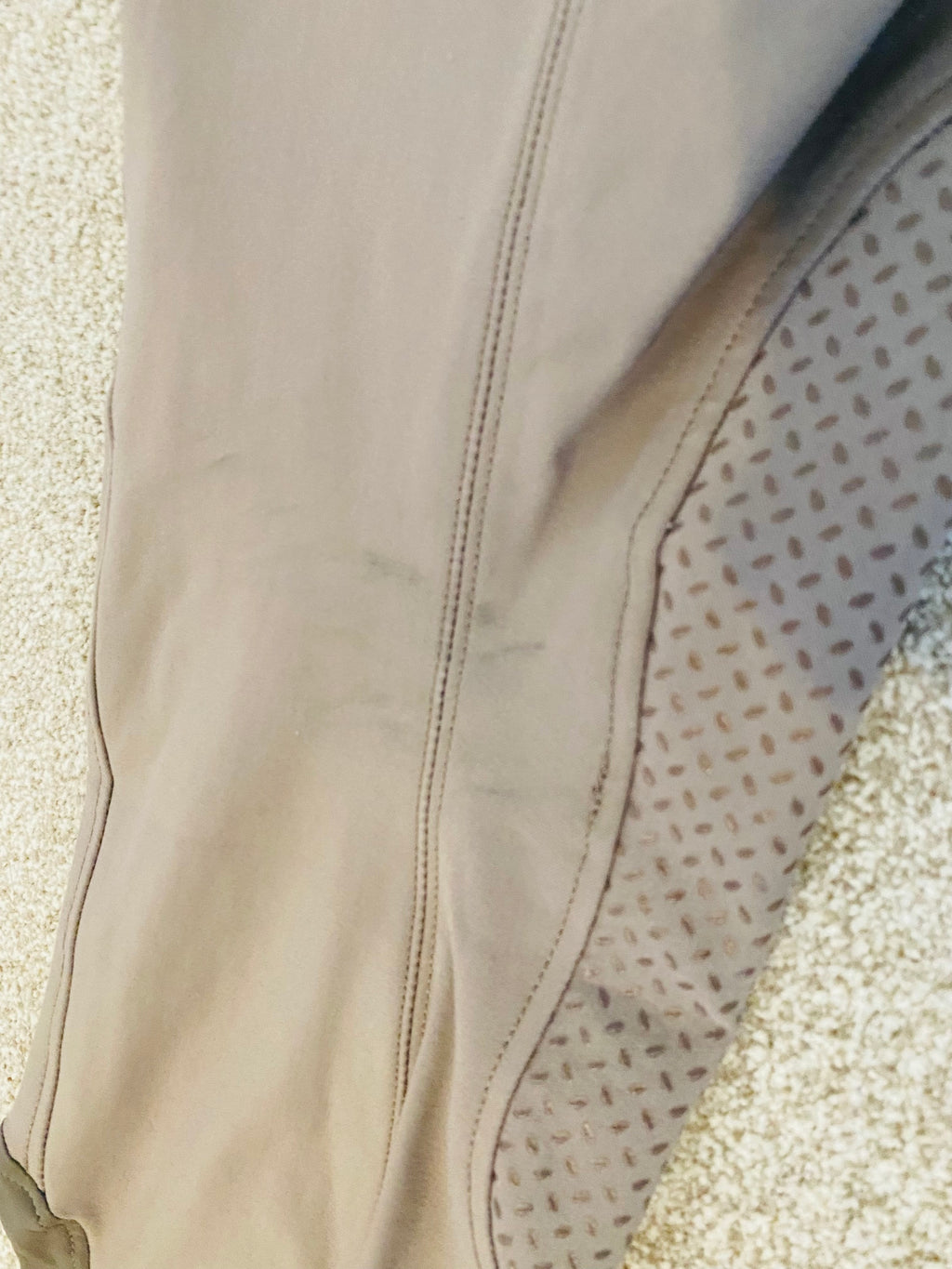 Pikeur Knee Grip Riding Breeches Beige/Taupe EU 46 GB 32
