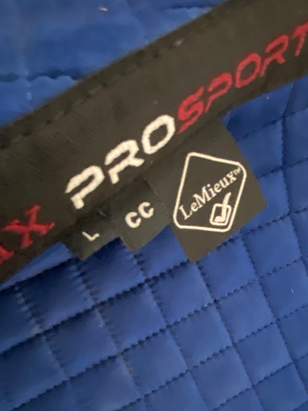 LeMieux ProSport CC Saddle Pad Large Blue