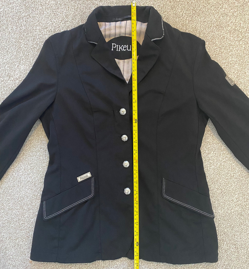 Pikeur Sarissa Ladies Competition Show Jacket Size 38 UK 10 Black