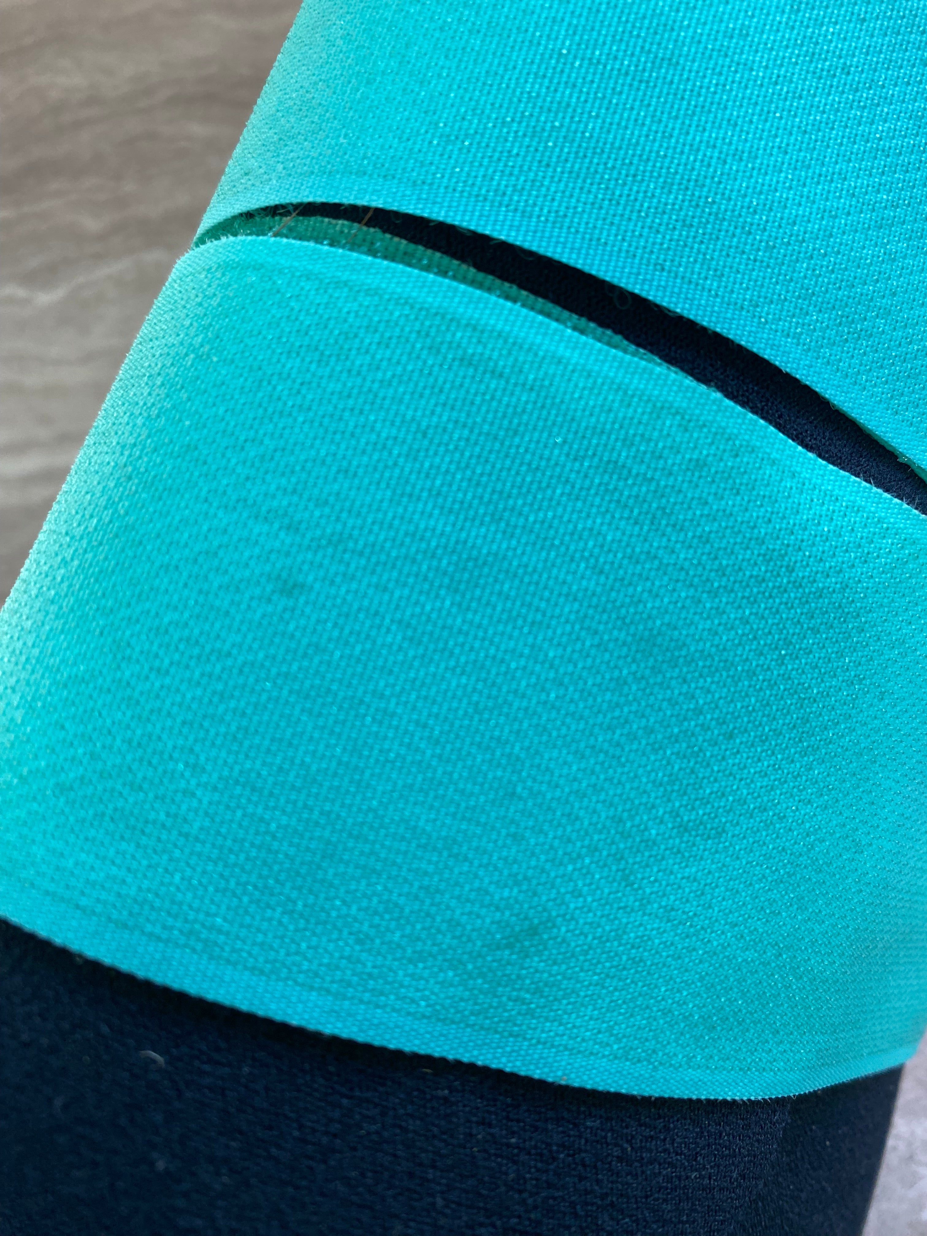 LeMieux ProSport Brushing Boots XL Turquoise & Black