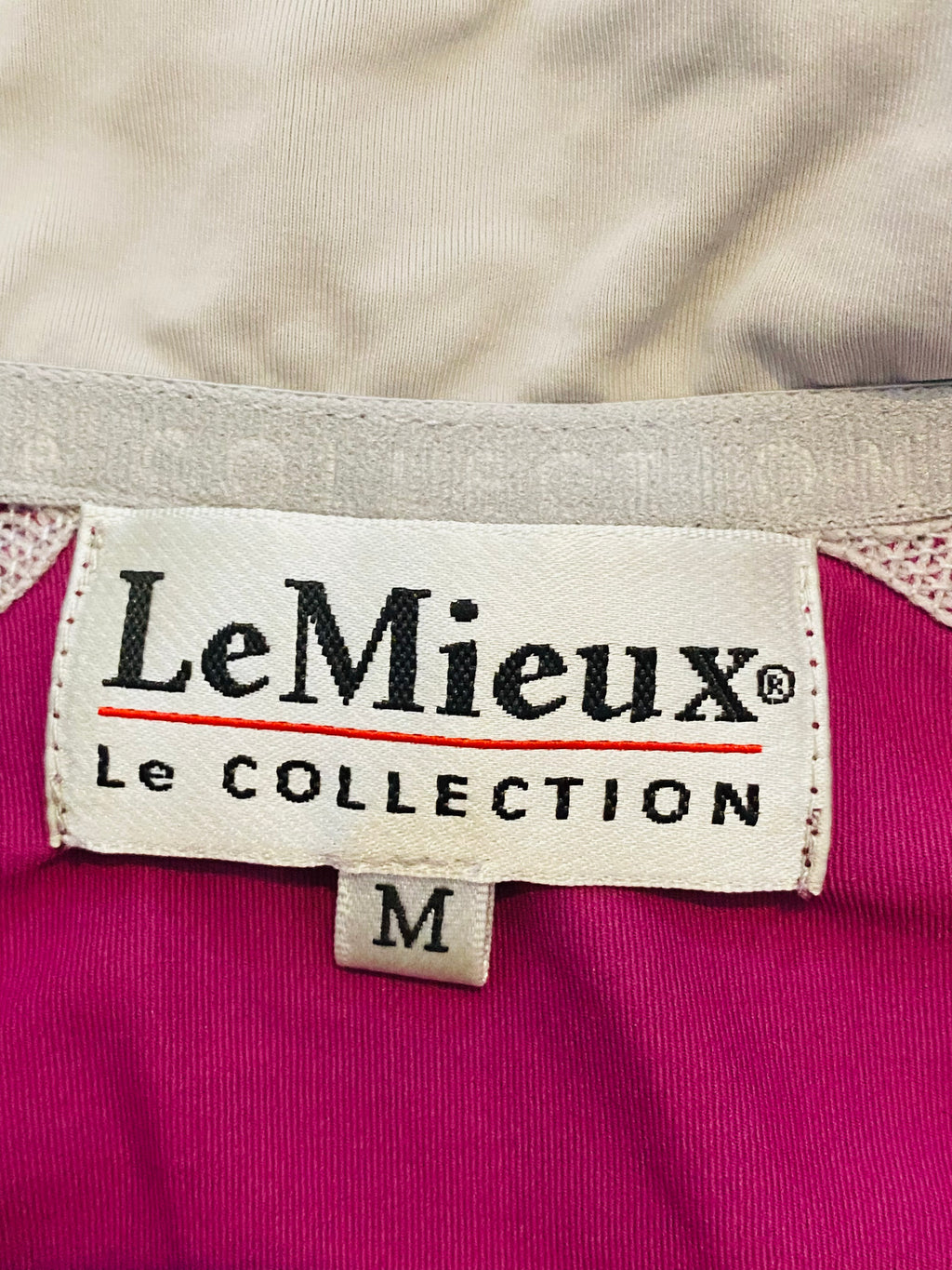 LeMieux Ladies Pink Long Sleeve Base Layer Top UK Medium