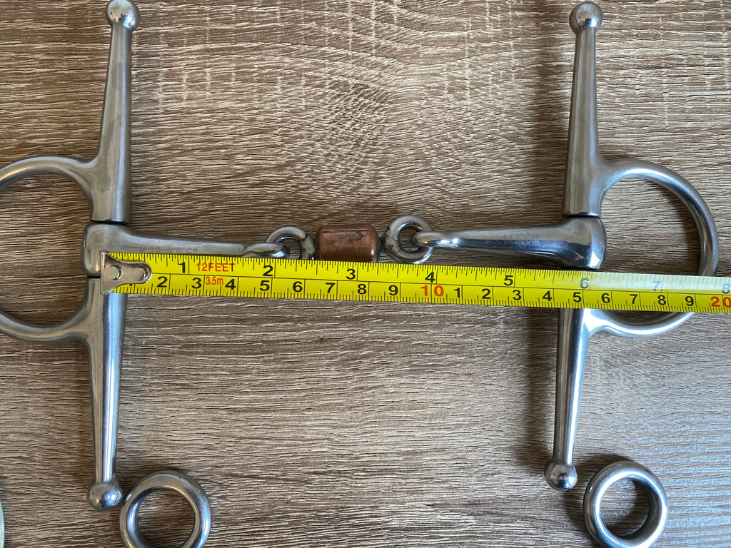 Mixed Horse Bit Bundle x6 Snaffle Pelham Copper Roller Used