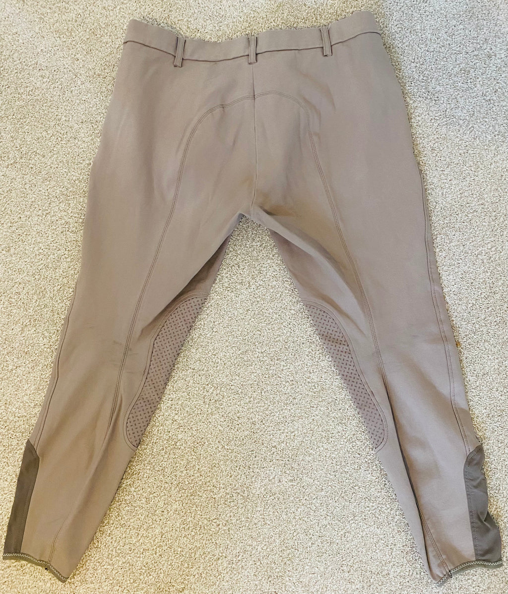 Pikeur Knee Grip Riding Breeches Beige/Taupe EU 46 GB 32
