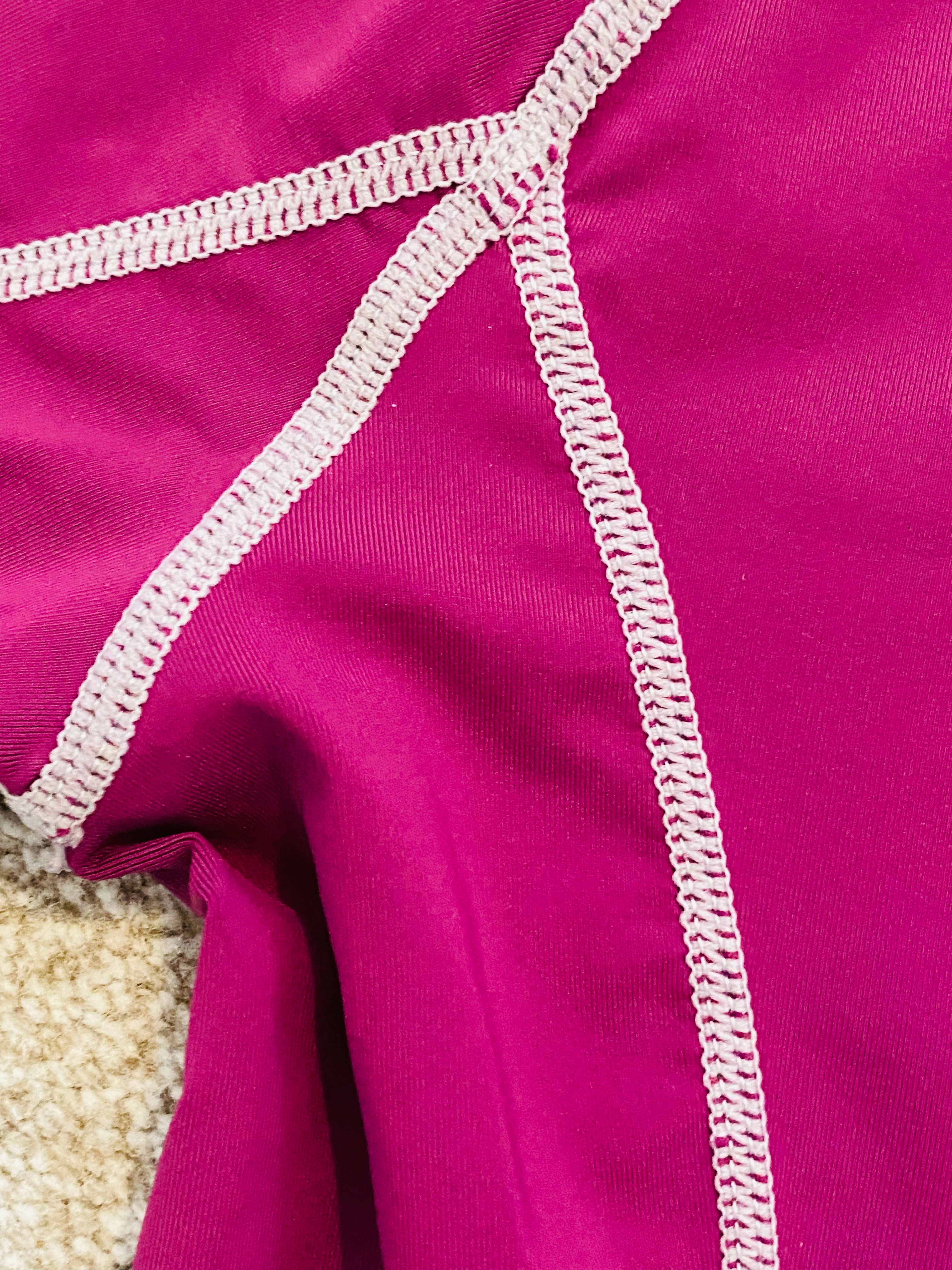 LeMieux Ladies Pink Long Sleeve Base Layer Top UK Medium