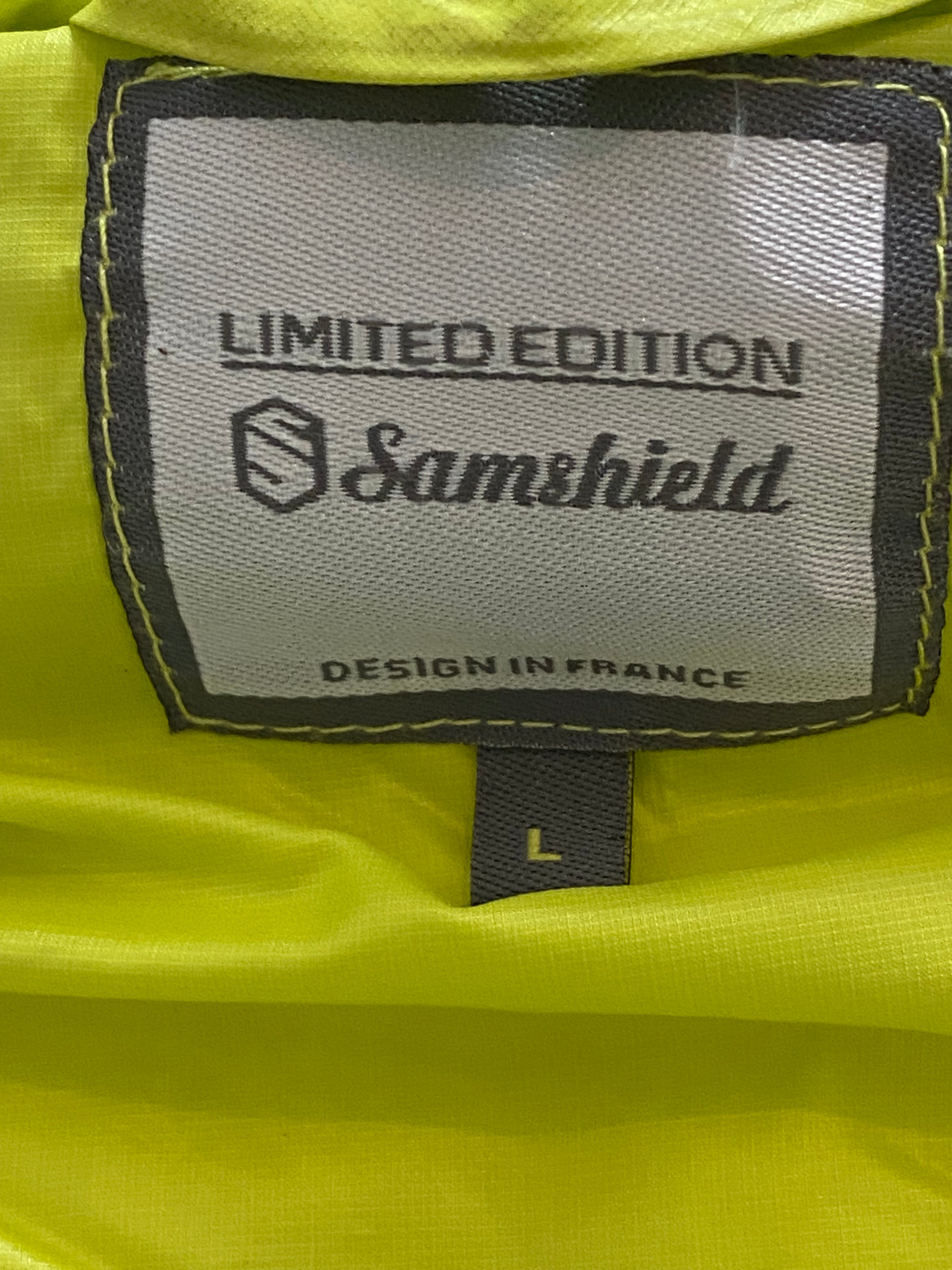 Samshield Limited Edition Down Gilet Women’s Large Grey Lime
