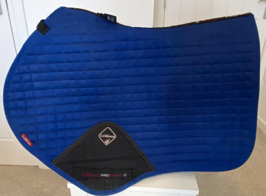 LeMieux ProSport CC Saddle Pad Large Blue